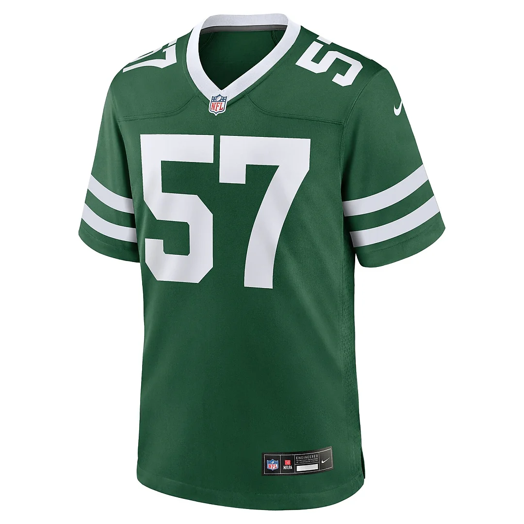 Zennovawear C.J. Mosley New York Jets Team Game Jersey - Legacy Green