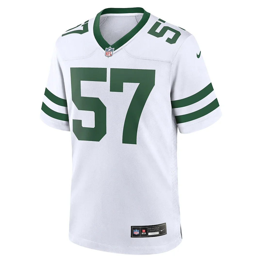Zennovawear C.J. Mosley New York Jets Game Jersey - Legacy White