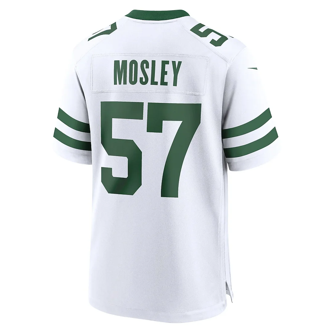Zennovawear C.J. Mosley New York Jets Game Jersey - Legacy White