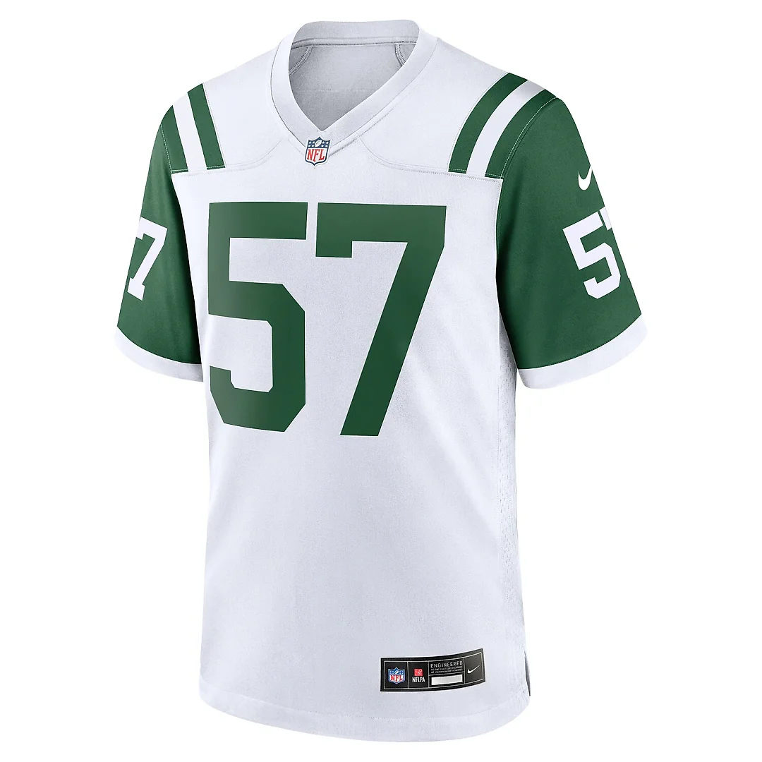 Zennovawear C.J. Mosley New York Jets Classic Alternate Game Jersey - White