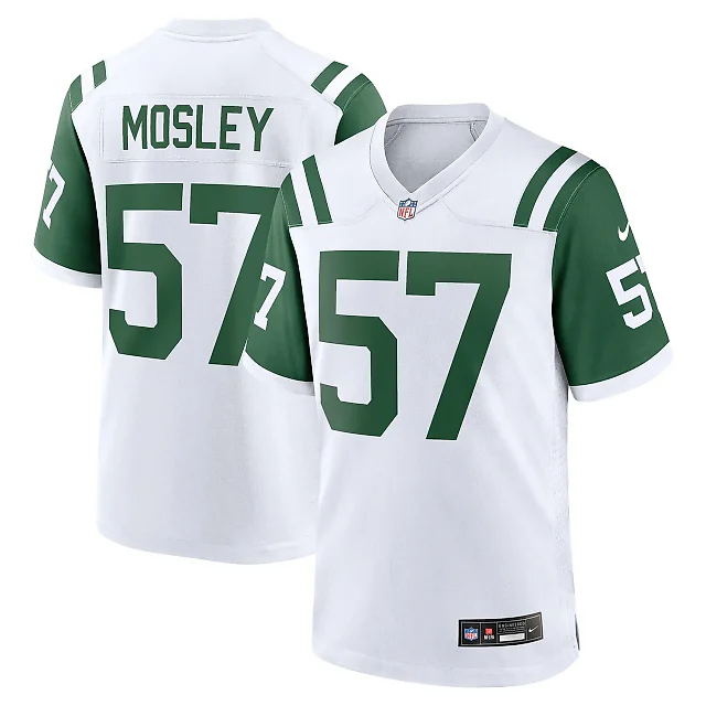 Zennovawear C.J. Mosley New York Jets Classic Alternate Game Jersey - White