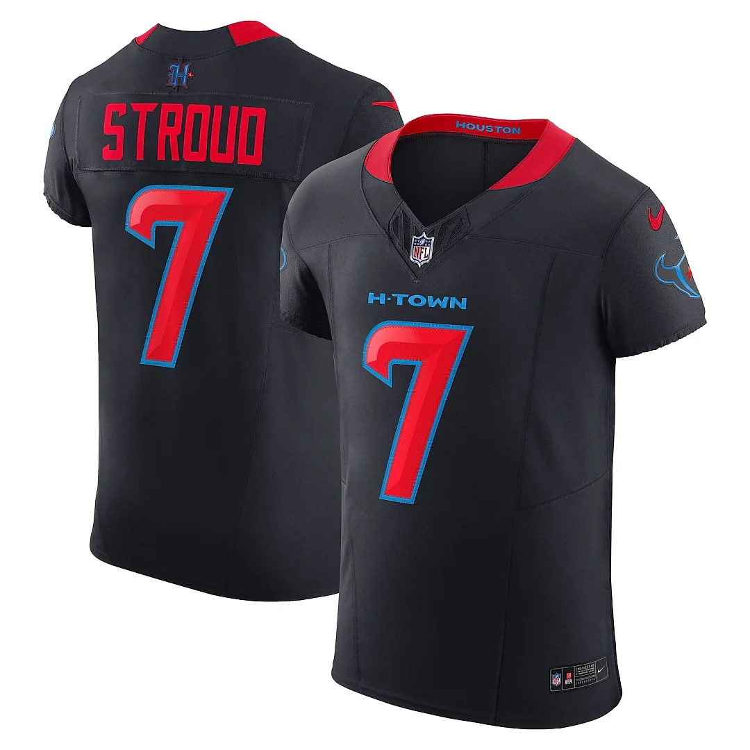 Zennovawear C.J. Stroud Houston Texans Alternate 2 Vapor FUSE. Elite Jersey - Navy