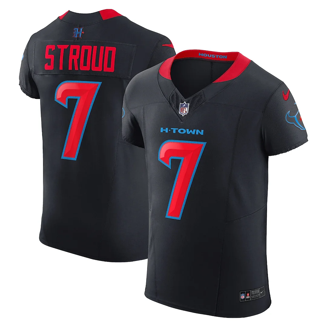 Zennovawear C.J. Stroud Houston Texans Alternate 2 Vapor FUSE. Elite Jersey - Navy