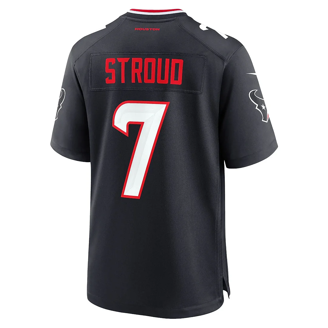 Zennovawear C.J. Stroud Houston Texans Game Jersey - Navy