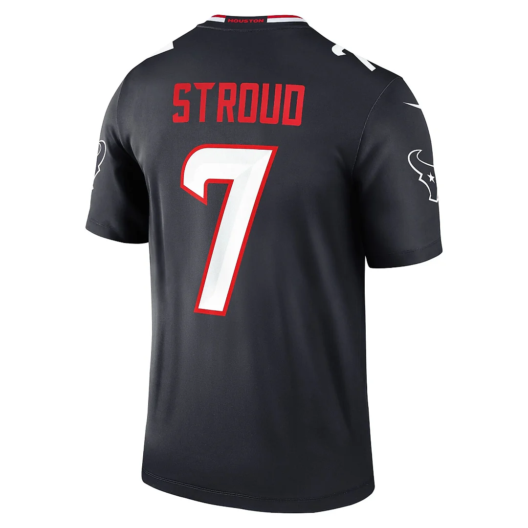 Zennovawear C.J. Stroud Houston Texans Legend Player Performance Top - Navy