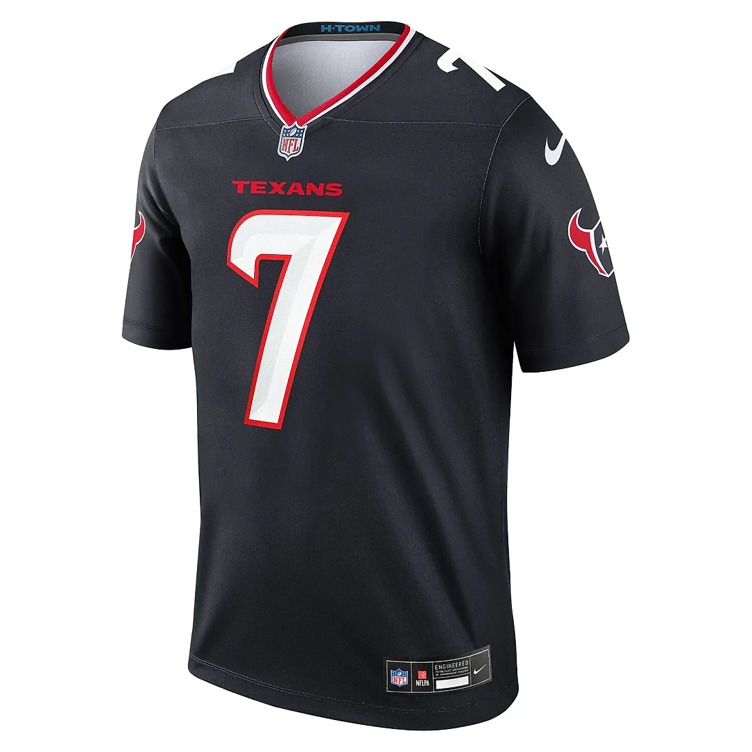 Zennovawear C.J. Stroud Houston Texans Legend Player Performance Top - Navy