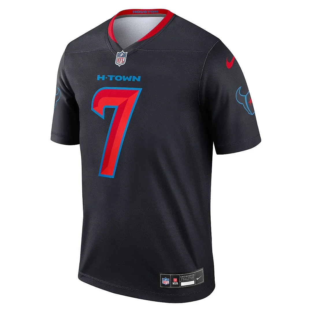 Zennovawear C.J. Stroud Houston Texans Legend Player Performance Top - Navy