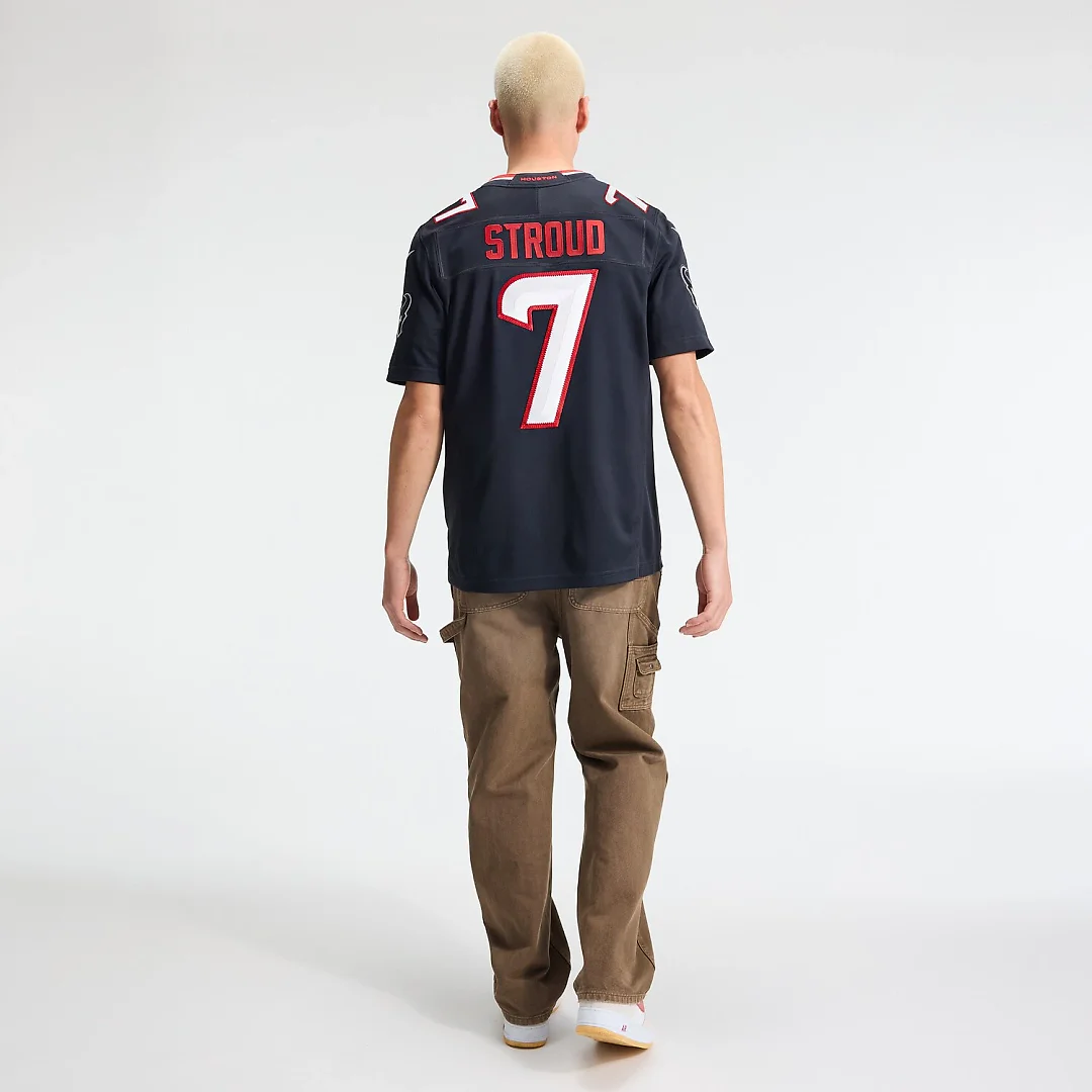 Zennovawear C.J. Stroud Houston Texans Team Vapor FUSE. Stitched Limited Jersey - Navy