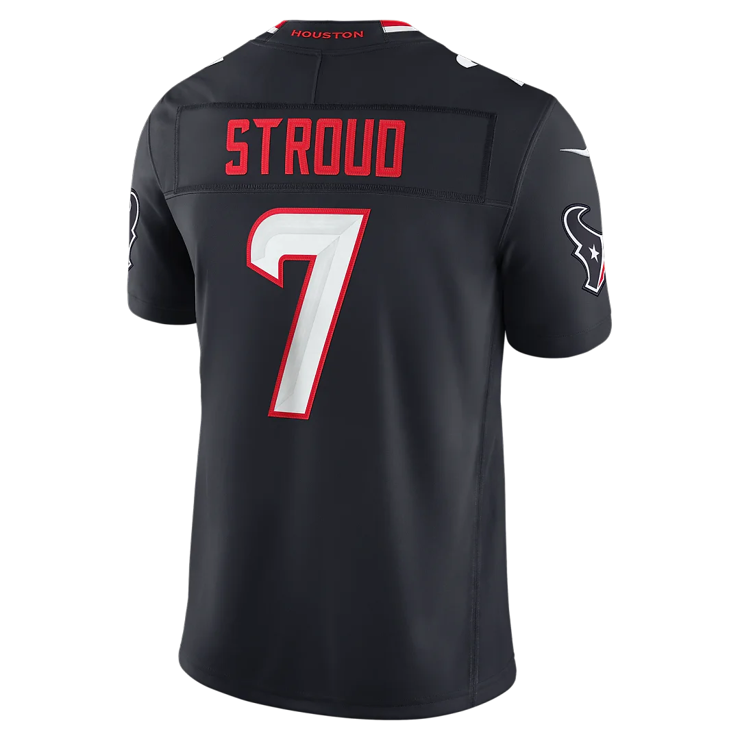 Zennovawear C.J. Stroud Houston Texans Team Vapor FUSE. Stitched Limited Jersey - Navy