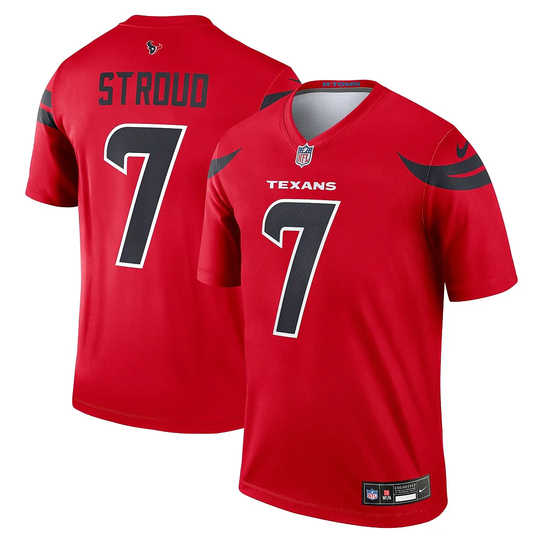 Zennovawear C.J. Stroud Houston Texans Legend Player Performance Top - Red