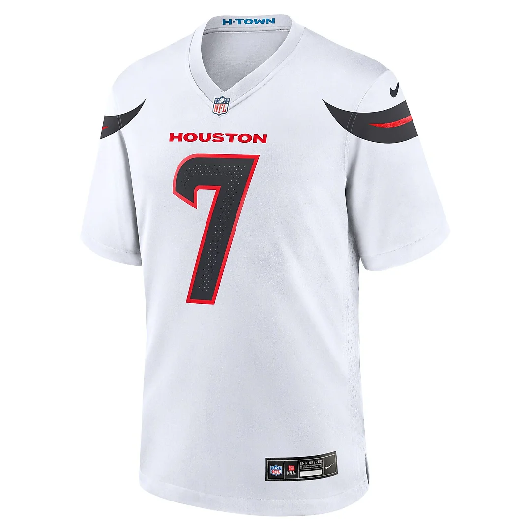 Zennovawear C.J. Stroud Houston Texans Game Jersey - White