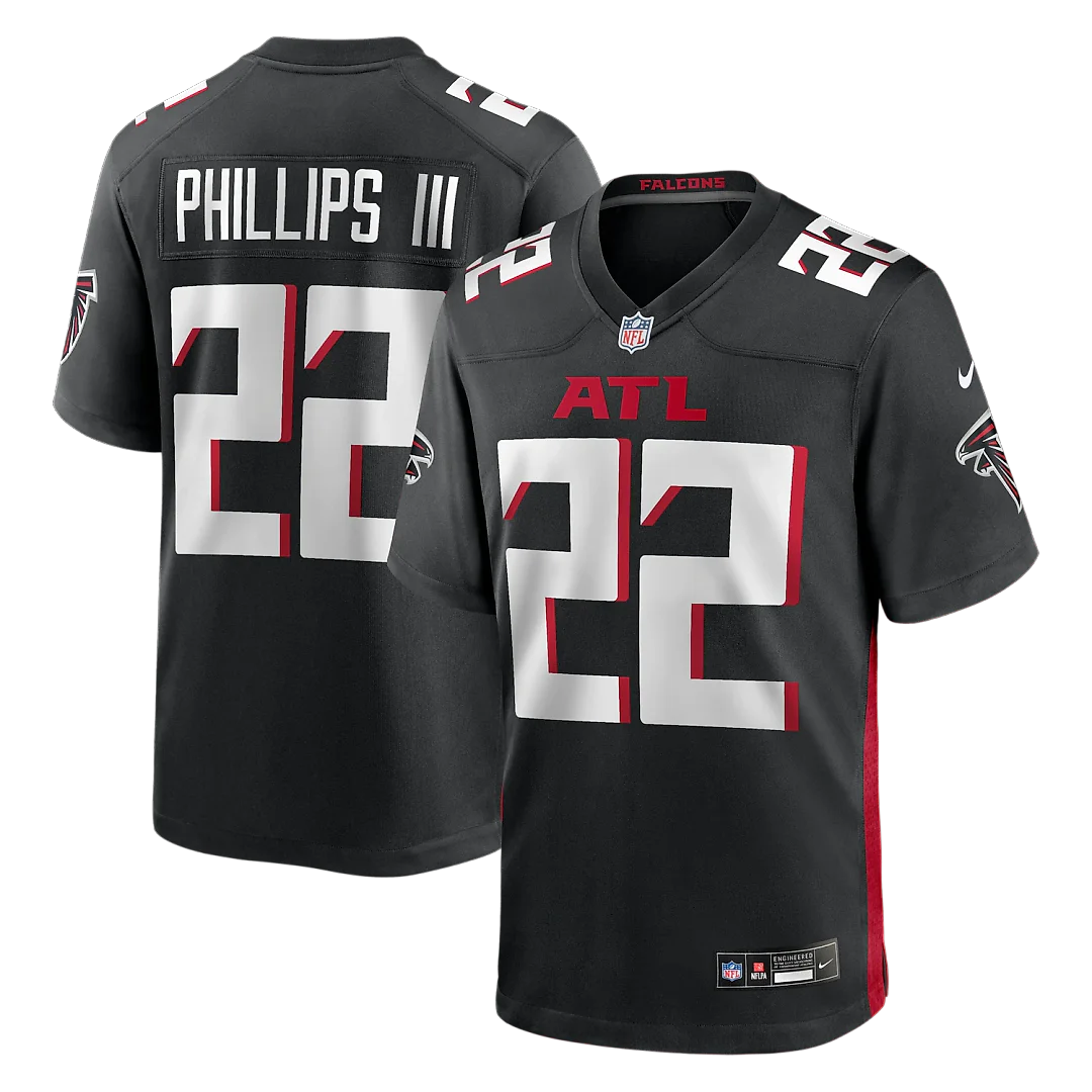 Zennovawear Clark Phillips III Atlanta Falcons Team Game Jersey - Black