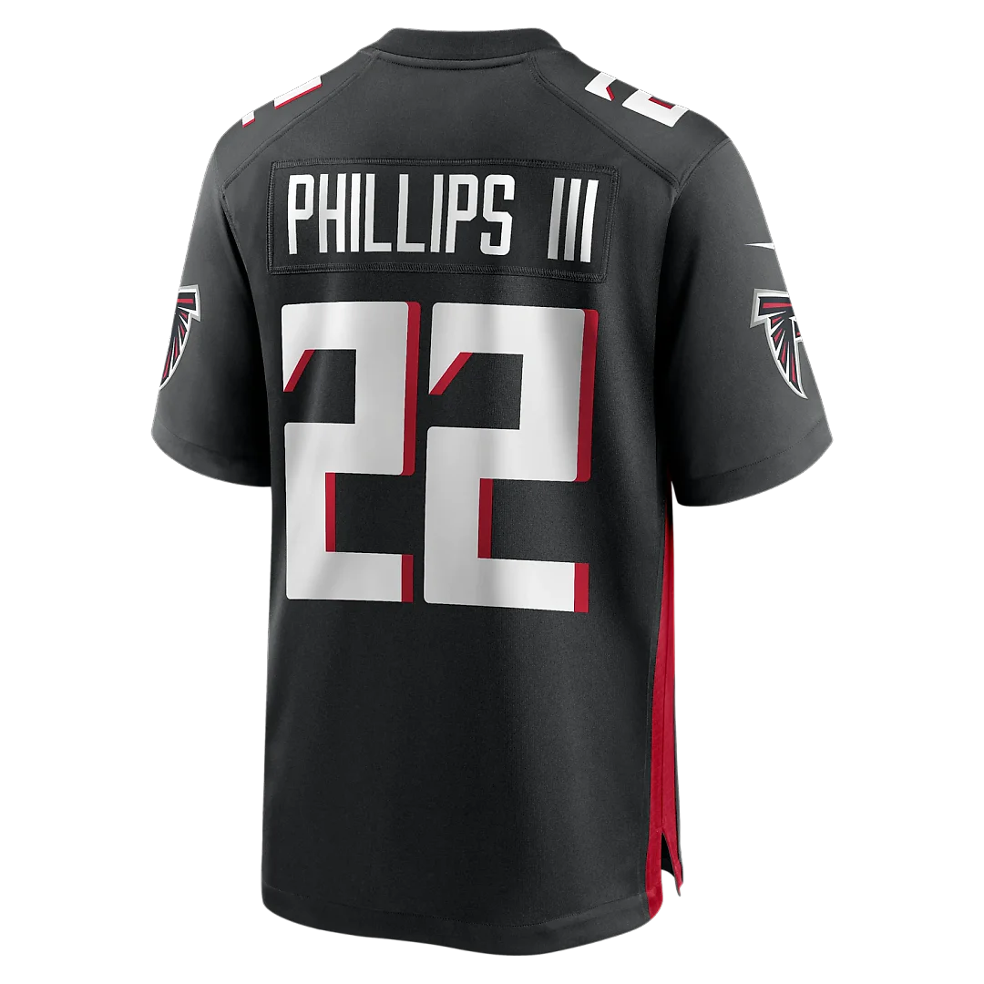 Zennovawear Clark Phillips III Atlanta Falcons Team Game Jersey - Black