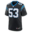 Zennovawear Claudin Cherelus Carolina Panthers Team Game Jersey - Black