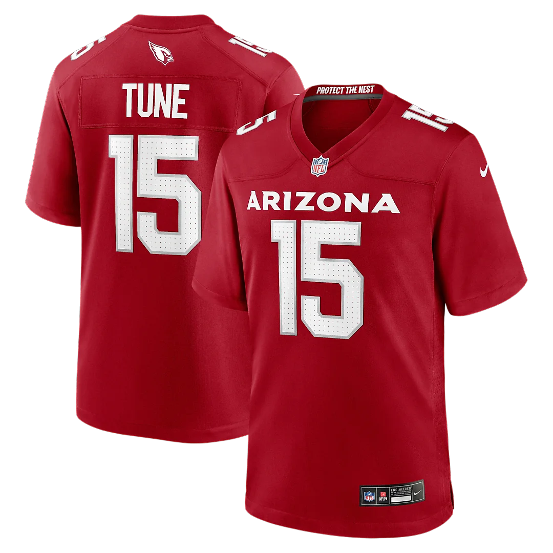 Zennovawear Clayton Tune Arizona Cardinals Game Jersey - Cardinal