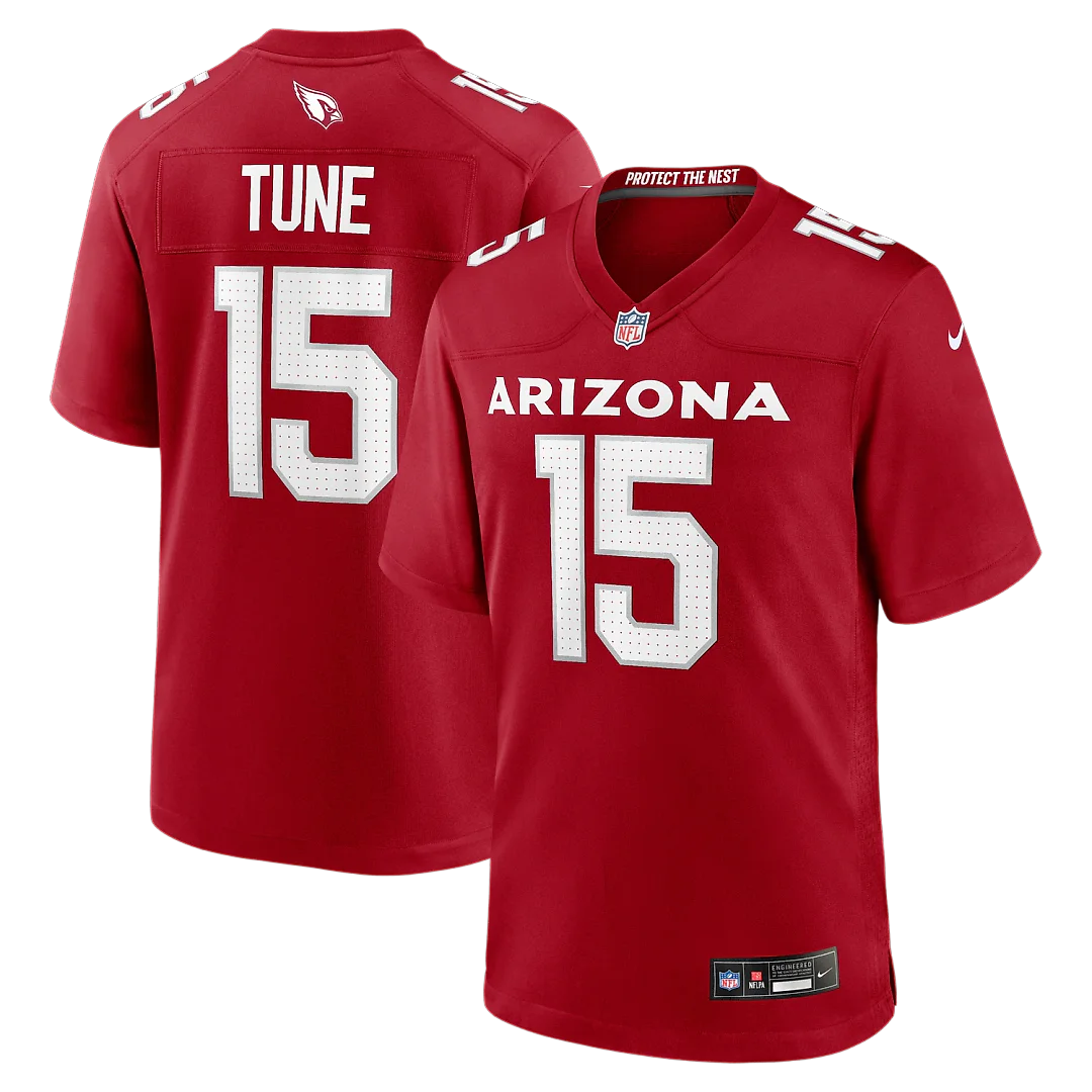 Zennovawear Clayton Tune Arizona Cardinals Game Jersey - Cardinal