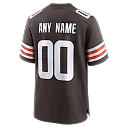 Zennovawear Cleveland Browns Custom Game Jersey - Brown