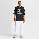 Zennovawear Cliff Branch Las Vegas Raiders Retired Player Game Jersey - Black