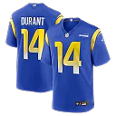 Zennovawear Cobie Durant Los Angeles Rams Game Player Jersey - Royal