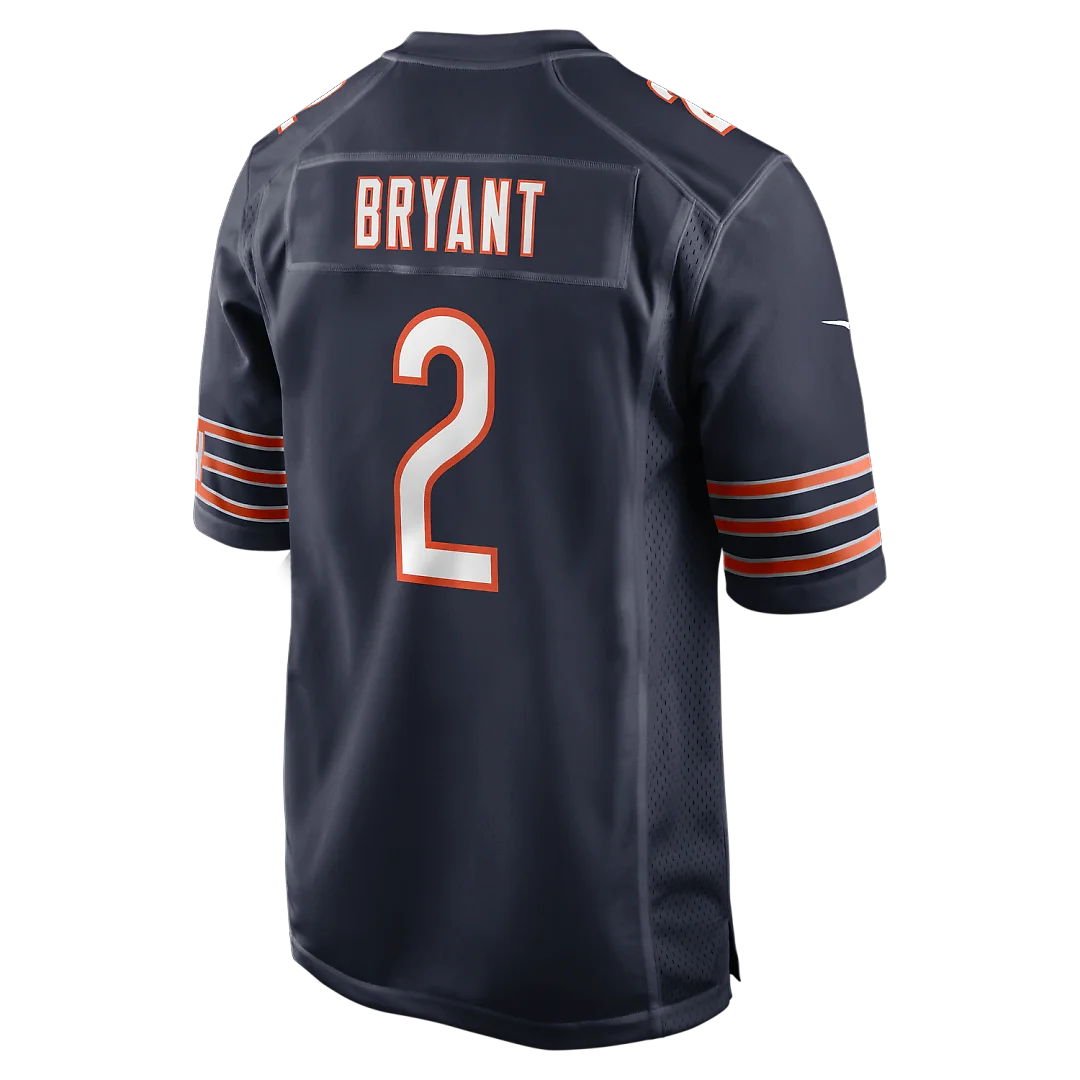 Zennovawear Coby Bryant Chicago Bears Team Game Jersey - Navy