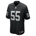 Zennovawear Cody Lindenberg Las Vegas Raiders Team Game Jersey - Black