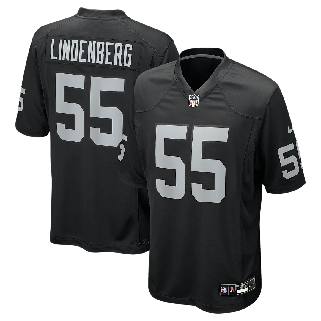 Zennovawear Cody Lindenberg Las Vegas Raiders Team Game Jersey - Black