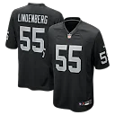 Zennovawear Cody Lindenberg Las Vegas Raiders Team Game Jersey - Black