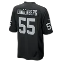 Zennovawear Cody Lindenberg Las Vegas Raiders Team Game Jersey - Black