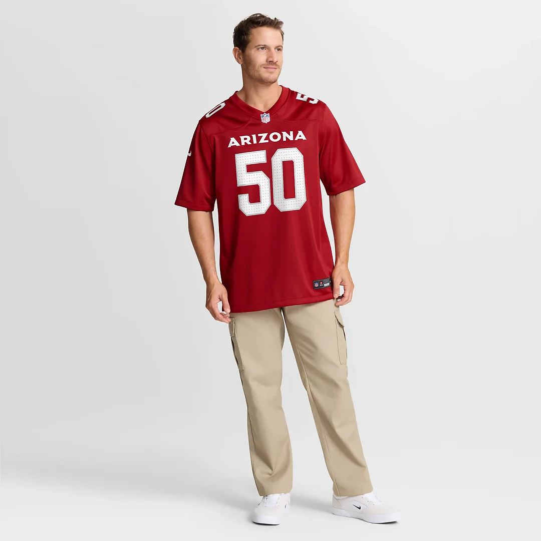 Zennovawear Cody Simon Arizona Cardinals Team Game Jersey - Cardinal