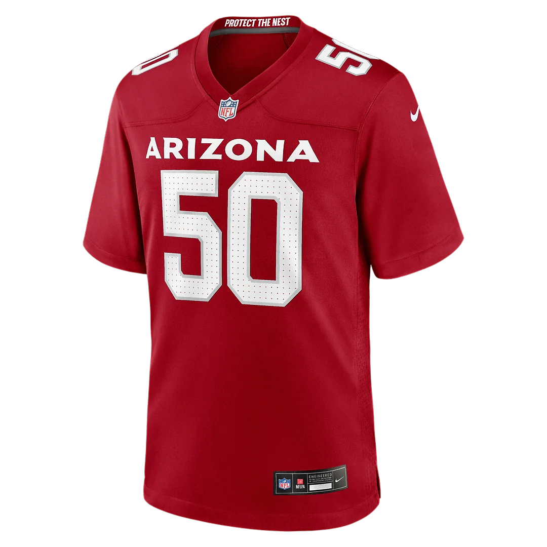 Zennovawear Cody Simon Arizona Cardinals Team Game Jersey - Cardinal
