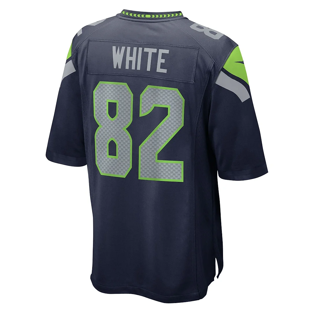 Zennovawear Cody White Seattle Seahawks Team Game Jersey - College Navy
