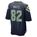 Zennovawear Cody White Seattle Seahawks Team Game Jersey - College Navy