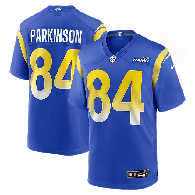 Zennovawear Colby Parkinson Los Angeles Rams Team Game Jersey - Royal