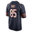 Zennovawear Cole Kmet Chicago Bears Player Game Jersey - Navy