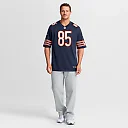 Zennovawear Cole Kmet Chicago Bears Player Game Jersey - Navy