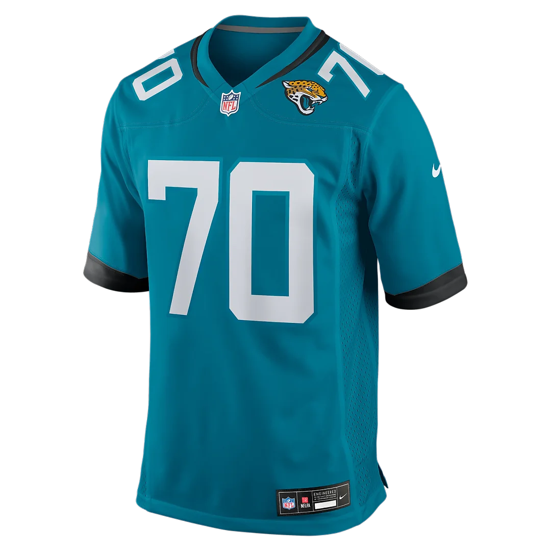 Zennovawear Cole Van Lanen Jacksonville Jaguars Game Player Jersey - Teal