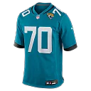 Zennovawear Cole Van Lanen Jacksonville Jaguars Game Player Jersey - Teal