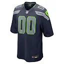 Zennovawear Seattle Seahawks Custom Game Jersey - College Navy