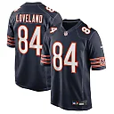 Zennovawear Colston Loveland Chicago Bears Team Game Jersey - Navy