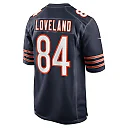 Zennovawear Colston Loveland Chicago Bears Team Game Jersey - Navy