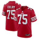 Zennovawear Connor Colby San Francisco 49ers Team Game Jersey - Scarlet