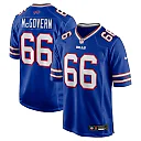 Zennovawear Connor McGovern Buffalo Bills Game Player Jersey - Royal