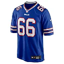 Zennovawear Connor McGovern Buffalo Bills Game Player Jersey - Royal