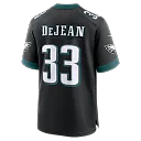 Zennovawear Cooper DeJean Philadelphia Eagles Alternate Game Jersey - Black