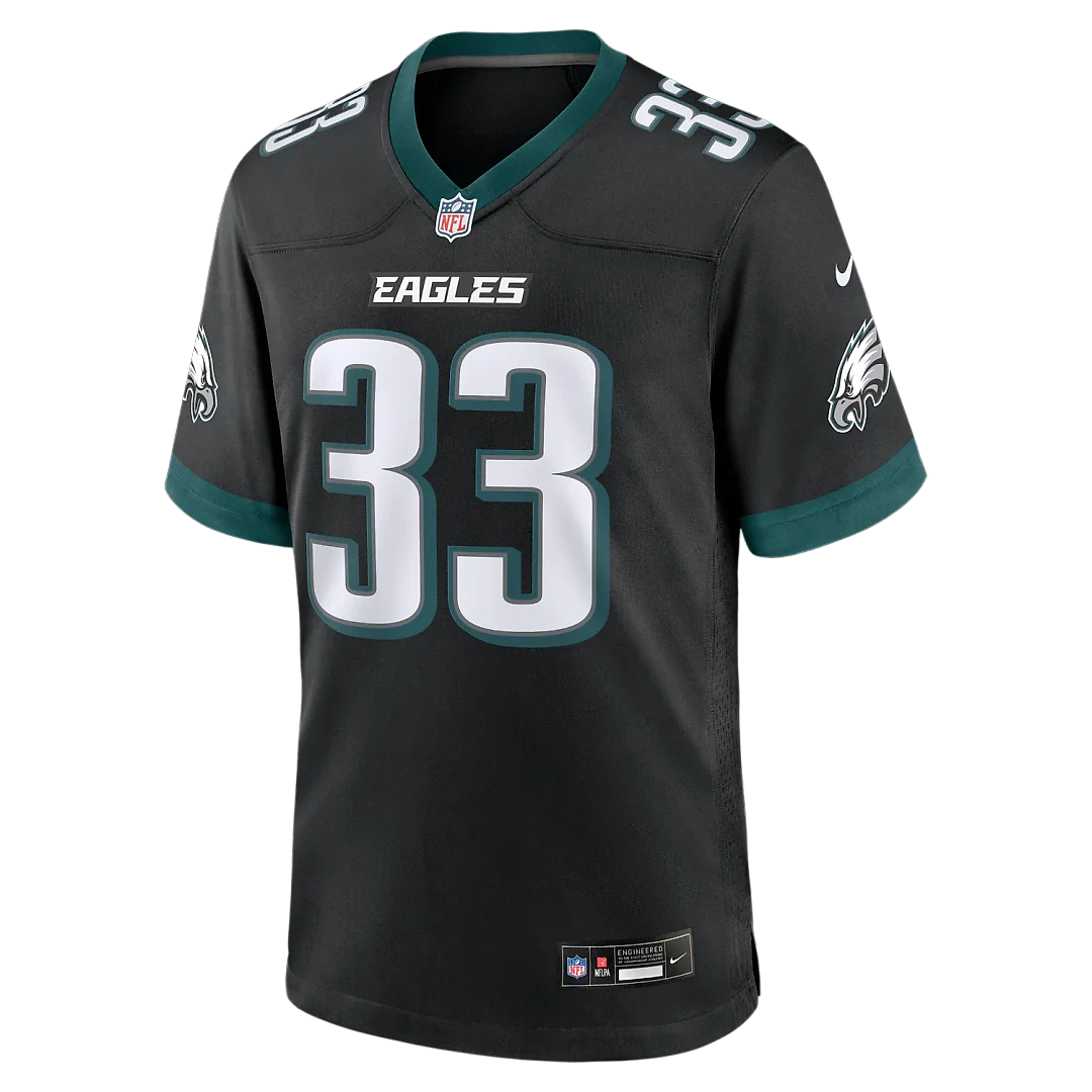 Zennovawear Cooper DeJean Philadelphia Eagles Alternate Game Jersey - Black