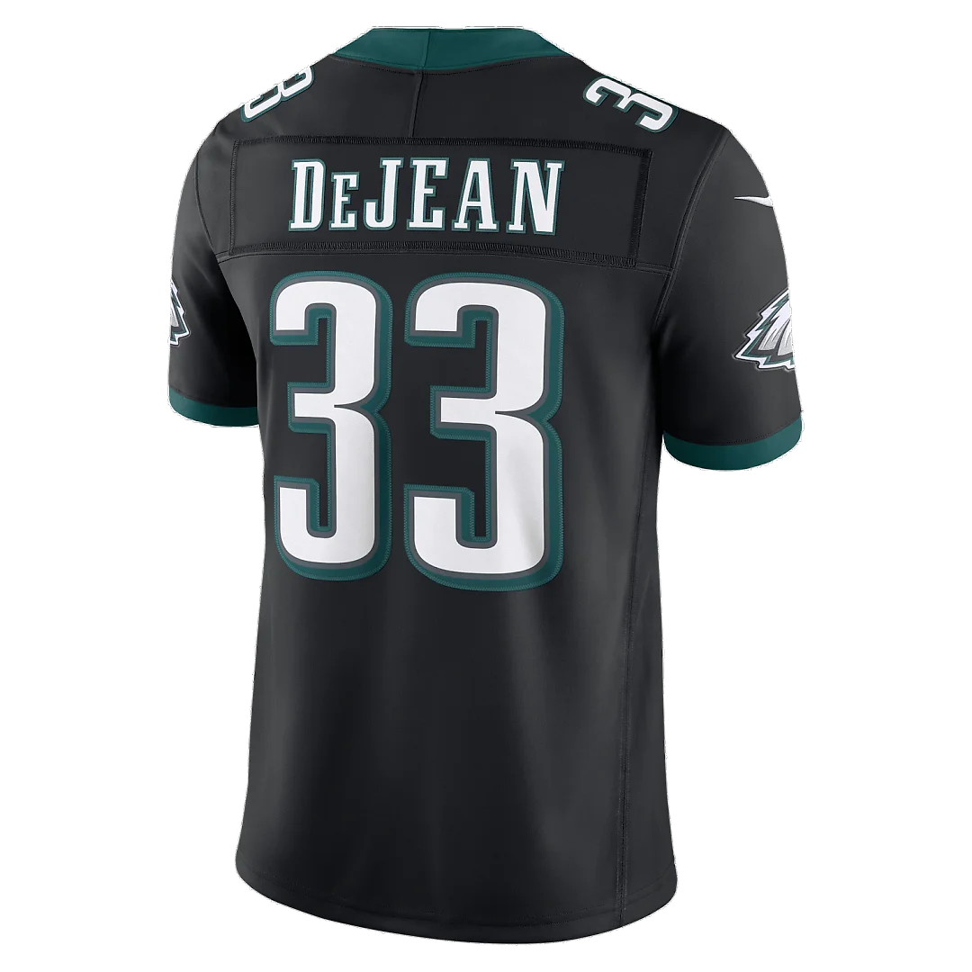 Zennovawear Cooper DeJean Philadelphia Eagles Alternate Vapor FUSE. Stitched Limited Jersey - Black