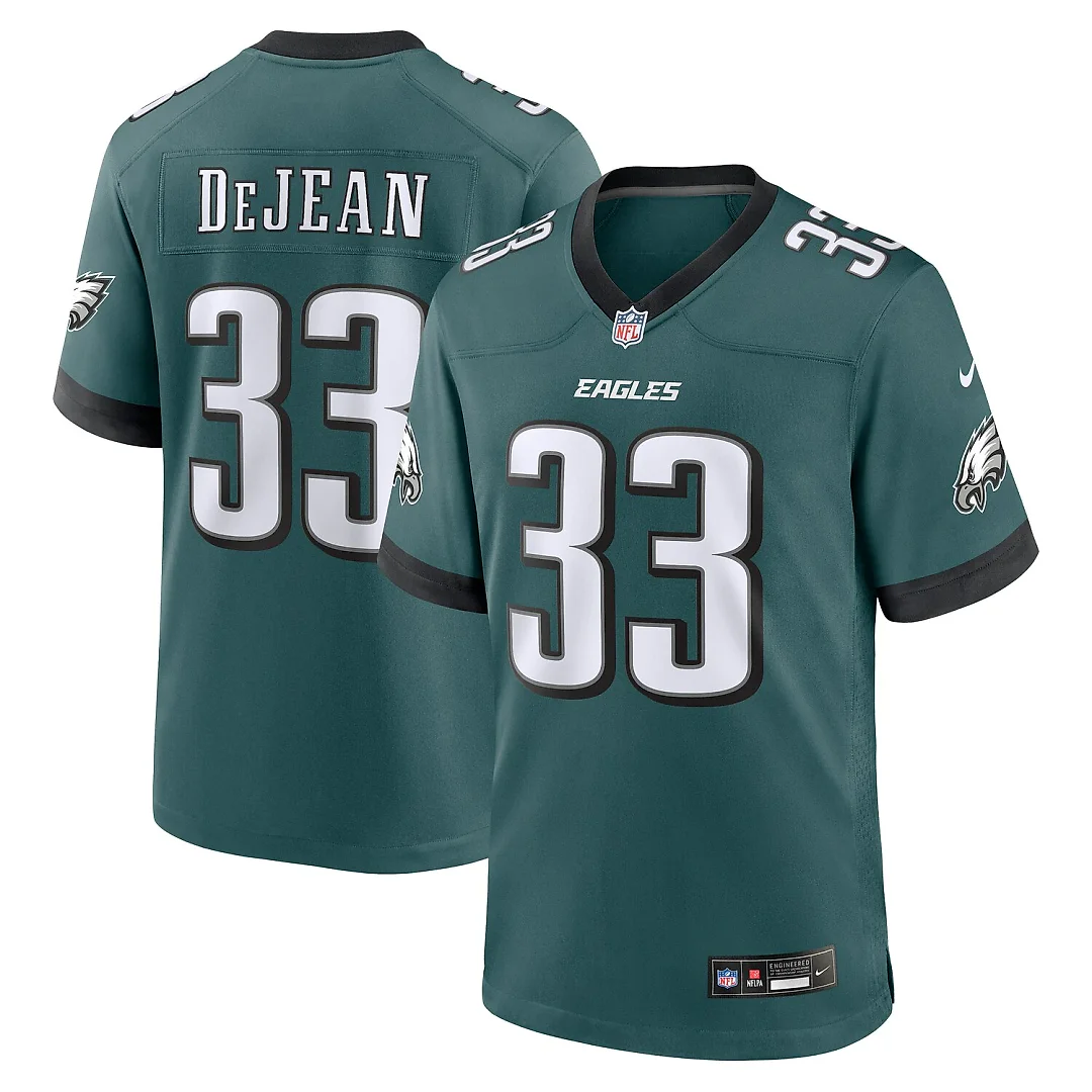 Zennovawear Cooper DeJean Philadelphia Eagles Game Jersey - Green