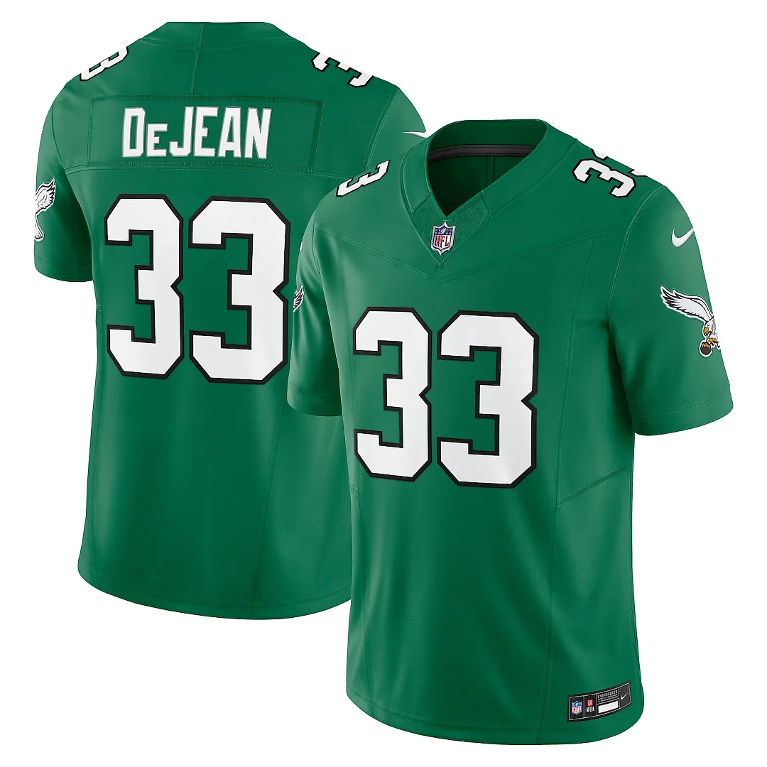 Zennovawear Cooper DeJean Philadelphia Eagles Alternate 2 Vapor FUSE. Limited Jersey - Kelly Green