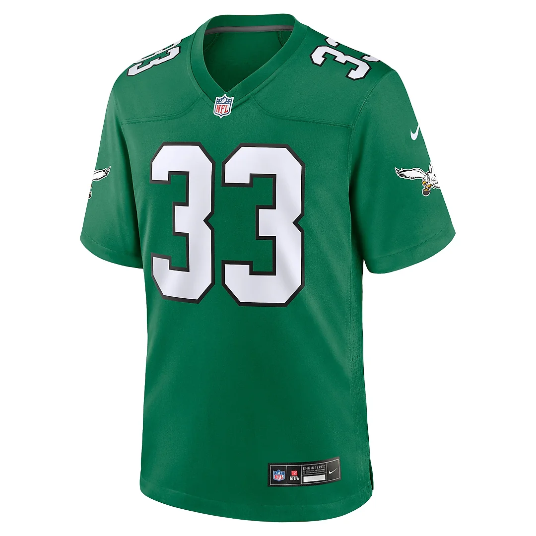 Zennovawear Cooper DeJean Philadelphia Eagles Alternate Game Jersey - Kelly Green