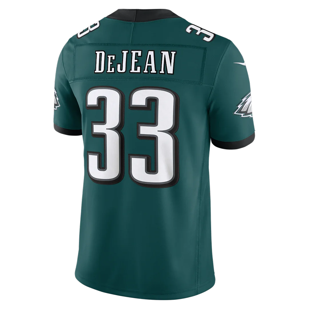 Zennovawear Cooper DeJean Philadelphia Eagles Team Vapor FUSE. Stitched Limited Jersey - Midnight Green